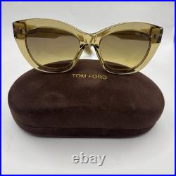 Tom Ford FT1285 Linda shiny light brown shiny light brown 45B Sunglasses