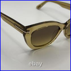 Tom Ford FT1285 Linda shiny light brown shiny light brown 45B Sunglasses