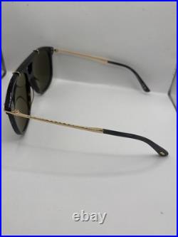 Tom Ford FT1306 SAM-02 52N Dark Havana/Green 58mm Sunglasses Brand New