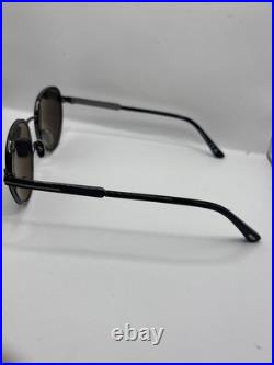 Tom Ford FT1339 JET-02 01A Shiny Black/Smoke 51mm Sunglasses Brand New Authentic