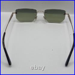Tom Ford FT1355 28P Ethan Metal Shiny Rose Gold Gradient Green 53 mm Sunglasses