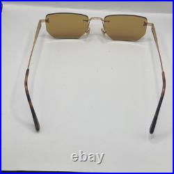 Tom Ford FT1355 30E Ethan Metal Shiny Deep Gold Brown 53 mm Unisex Sunglasses