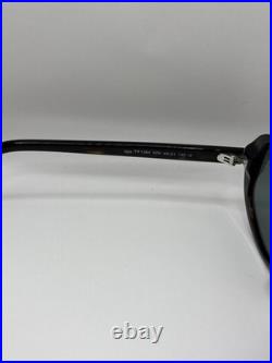 Tom Ford FT1364 IGGY 52N Dark Havana/Green Oval Sunglasses Flawless Authentic