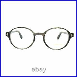 Tom Ford FT5409 055 Tortoise Full Rim Round Unisex Optical Frames Eyeglasses