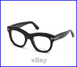 Tom Ford FT5493 001 49mm Shiny Black Women Eyeglasses Frames Rxabl Authentic New