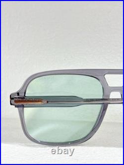 Tom Ford FT884 60 18-140 Shiny Gray Frame Aviator Men's Sunglasses