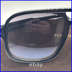 Tom Ford Falconer-02 FT0884 01B Sunglasses Black Frame Gray Lens With Case