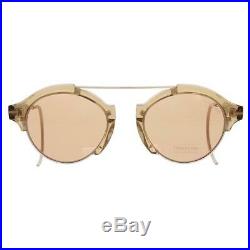 Tom Ford Farrah 02 Brown Signature Fashion Oval Sunglasses O/S 21, 160 BHFO 3533