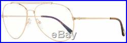 Tom Ford Fashion Frames TF497 Indiana 028 Gold/Brown 60mm FT0497