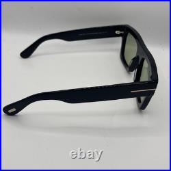 Tom Ford Fausto FT0711 01N Sunglasses Shiny Black 53mm New 100% Authentic