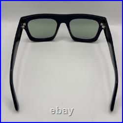 Tom Ford Fausto FT0711 01N Sunglasses Shiny Black 53mm New 100% Authentic