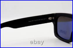 Tom Ford Fausto TF711-N 711-N ECO Sunglasses Matte Black 02A Authentic 53mm