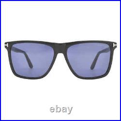 Tom Ford Fletcher Blue Browline Men's Sunglasses FT0832 01V 59 FT0832 01V 59
