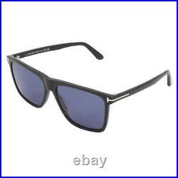 Tom Ford Fletcher Blue Browline Men's Sunglasses FT0832 01V 59 FT0832 01V 59