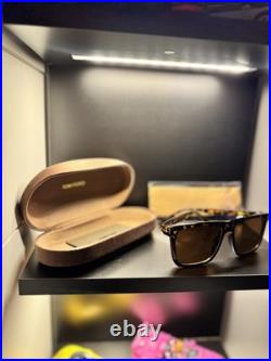 Tom Ford Fletcher Men's Sunglasses Havana Brown With Case