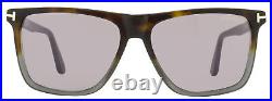 Tom Ford Fletcher Sunglasses TF832 55C Havana/Gray 57mm FT0832