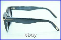Tom Ford Ft 714 01c Black Authentic Sunglasses Ft714 55-18