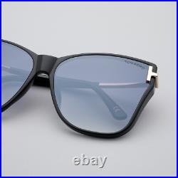 Tom Ford Ft0808-k/s 01x Black Gold Women's Oversize Sunglasses Made In Italy