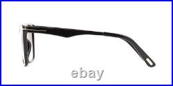 Tom Ford GARRETT FT 0862 Shiny Black/Grey Blue Shaded (01B) Sunglasses