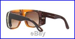 Tom Ford GINO FT 0733 Brown/Light Brown Shaded (48F) Sunglasses