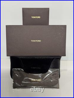 Tom Ford Garrett TF862 01B Black Acetate Unisex Gray Gradient Sunglasses 56mm