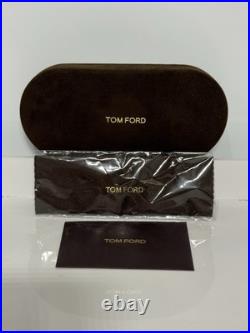 Tom Ford Garrett TF862 01B Black Square Acetate Gradient Tint Sunglasses 54mm