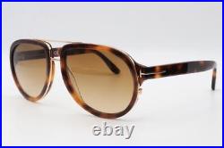 Tom Ford Geoffrey TF 779 Sunglasses Havana Gold 53F Authentic 58mm
