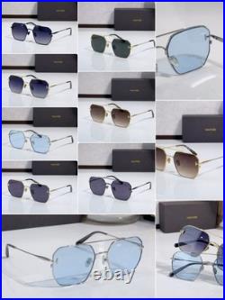 Tom Ford Geometric Aviator Sunglasses FT1249-k SIZE61-16-145