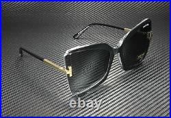 Tom Ford Gia FT0766 03A Black Smoke 63 mm Women's Sunglasses