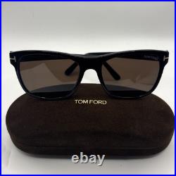 Tom Ford Giulio 59mm FT0698 01J Black/Brown Men's Sunglasses