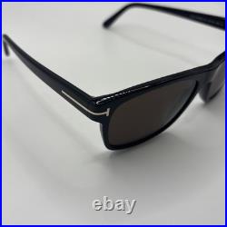 Tom Ford Giulio 59mm FT0698 01J Black/Brown Men's Sunglasses