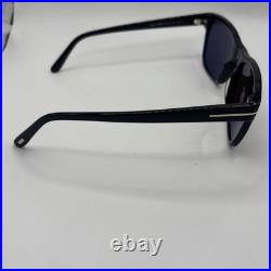 Tom Ford Giulio 59mm FT0698 01J Black/Brown Men's Sunglasses