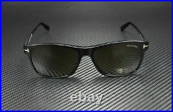Tom Ford Giulio FT0698 01J Shiny Black Brown 59 mm Men's Sunglasses