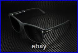 Tom Ford Giulio FT0698 02V Matte Black Blue 59 mm Men's Sunglasses