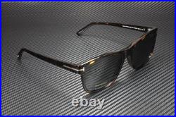 Tom Ford Giulio FT0698 52D Shiny Dk Havana Smoke Polarized 59mm Men's Sunglasses Tom Ford Giulio FT0698 52D Shiny Dk Havana Smoke Polarized 59mm Men's Sunglasses