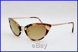 Tom Ford Grace Brown Gradient Cateye Sunglasses