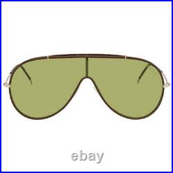 Tom Ford Green Shield Sunglasses FT0671 48N 137 FT0671 48N 137