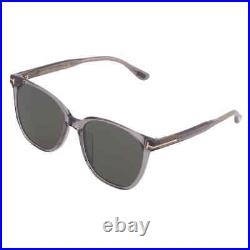 Tom Ford Grey Oval Unisex Sunglasses FT0972-K 20A 56 FT0972-K 20A 56