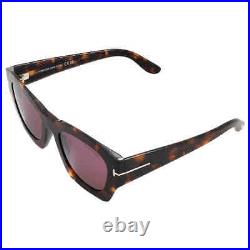 Tom Ford Guilliana Bordeuax Mirror Cat Eye Ladies Sunglasses FT1083 52T 52