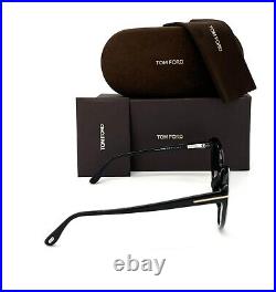 Tom Ford HARLOW FT0869 01B Black / Smoke Gradient 56mm Sunglasses TF0869