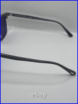 Tom Ford HUDSON 02 FT0997 H 51V Dark Ruthenium-Mastic/Blue Sunglasses