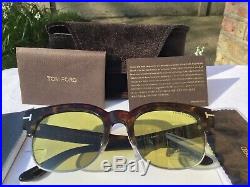 Tom Ford Harry Men's Dark Havana Green Lens Sunglasses TF597 52N RRP£290
