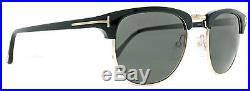 Tom Ford Henry TF 248 05N Gold/Black Men's Vintage Wayfarer Sunglasses