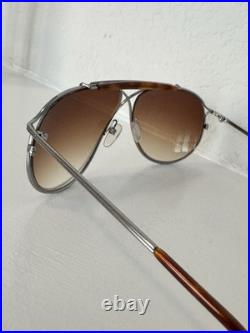 Tom Ford Holden Brown Aviator Sunglasses