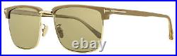 Tom Ford Hudson-02 Sunglasses TF997H 52L Matte Tan/Gold 55mm FT0997