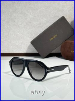 Tom Ford Icon Collection Sunglasses FT1225 Black/Gradient Gray 59-16-145mm