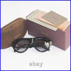 Tom Ford Icon Collection Sunglasses FT1225 Black/Gradient Gray 59-16-145mm