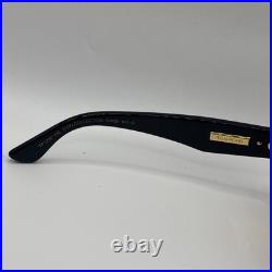 Tom Ford Icon Collection Sunglasses TF1330 01E Black Frame Yellow Lens Authentic