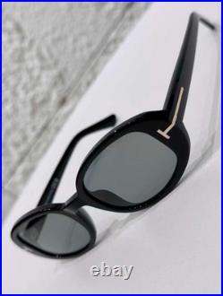 Tom Ford Iggy Sunglasses TF1364 Black/Gray New