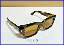 Tom Ford Ilias Sunglasses TF1154 52E Dark Havana 50mm FT1154